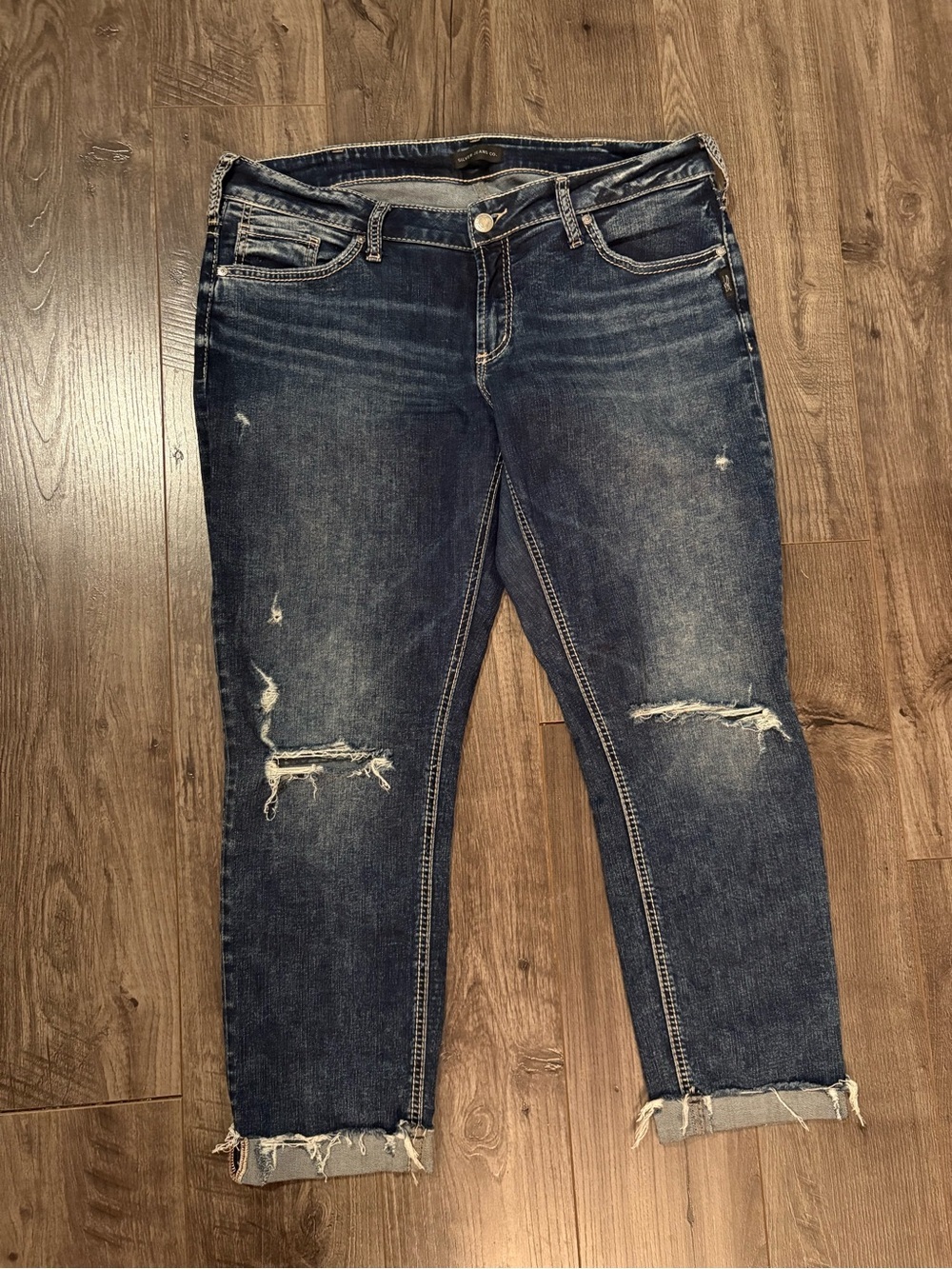Silver Jeans Boyfriend fit 33/27